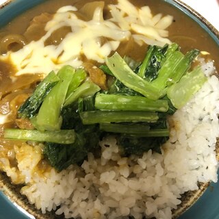 ほうれん草とチーズのカレー